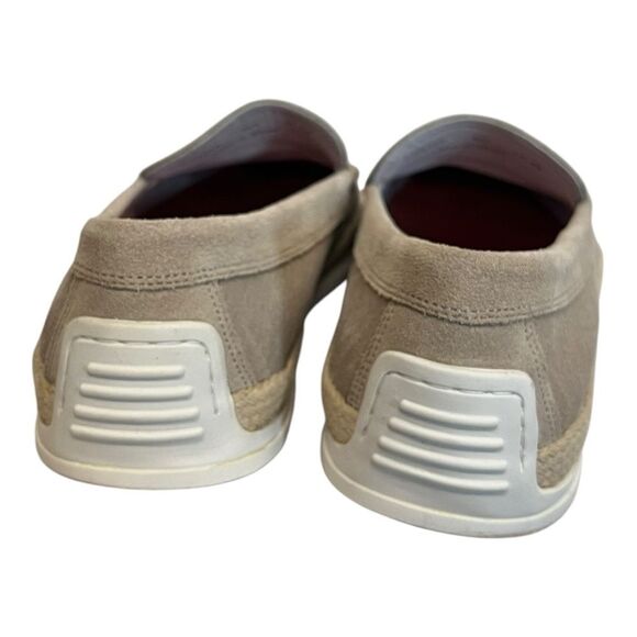 Martin Dingman | Watercolor Venetian Washed Canvas Loafer - Oyster 9.5 - Picture 7 of 10